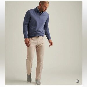 Peter Millar Perth Mélange Performance Quarter-Zip Men’s Pullover Sz Large